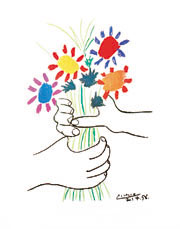 Picasso: <br>Hand with Bouquet<br>B323