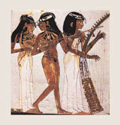 Ägyptische Musikantinnen<br>B401